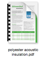 polyester acoustic insulation