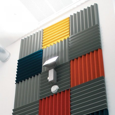 decorative sound absorbing foam panel